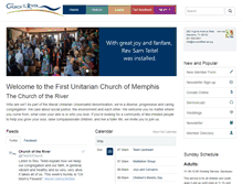 Tablet Screenshot of churchoftheriver.org